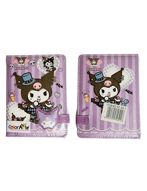 Agenda Libreta Diario Privado Kuromi Kawai Cierre Magnetico