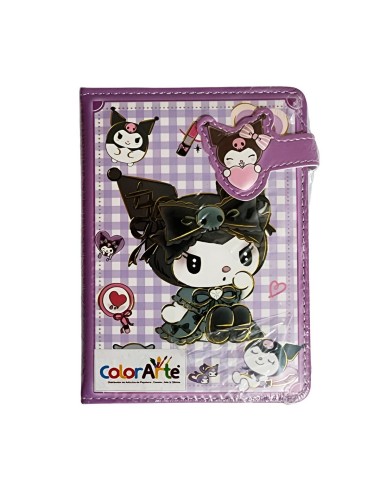 Agenda Libreta Diario Privado Kuromi Kawai Cierre Magnetico