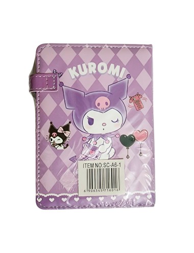 Agenda Libreta Diario Privado Kuromi Kawai Cierre Magnetico