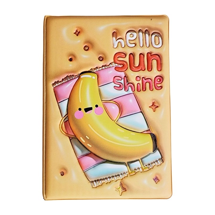 Agenda Anime Fruta Enjoy 3d Diario Multicolor Unisex