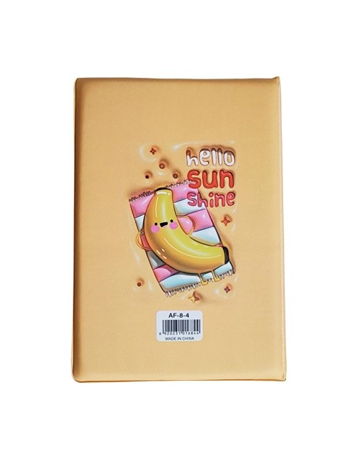 Agenda Anime Fruta Enjoy 3d Diario Multicolor Unisex