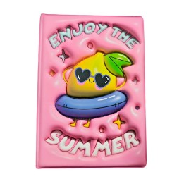 Agenda Anime Fruta Enjoy 3d Diario Multicolor Unisex