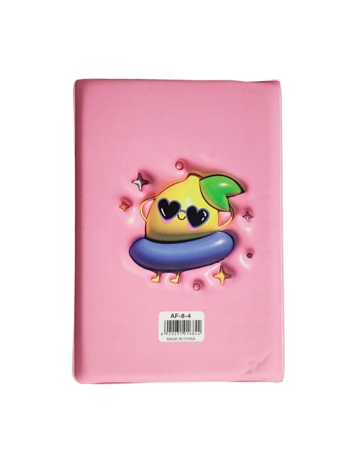 Agenda Anime Fruta Enjoy 3d Diario Multicolor Unisex