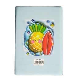 Agenda Anime Fruta Enjoy 3d Diario Multicolor Unisex