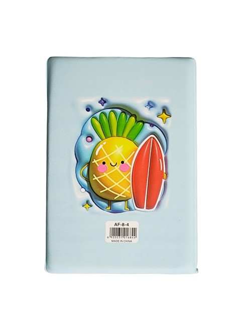 Agenda Anime Fruta Enjoy 3d Diario Multicolor Unisex