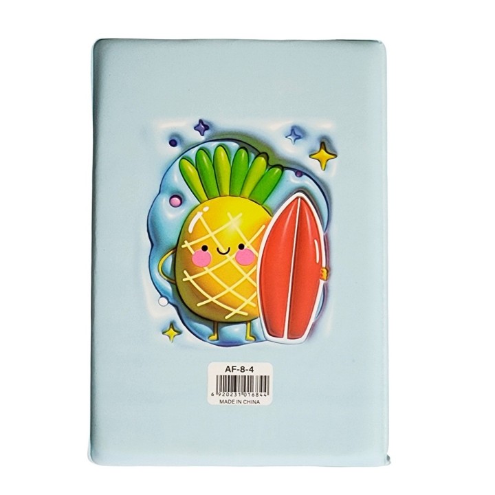 Agenda Anime Fruta Enjoy 3d Diario Multicolor Unisex