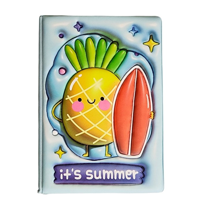 Agenda Anime Fruta Enjoy 3d Diario Multicolor Unisex