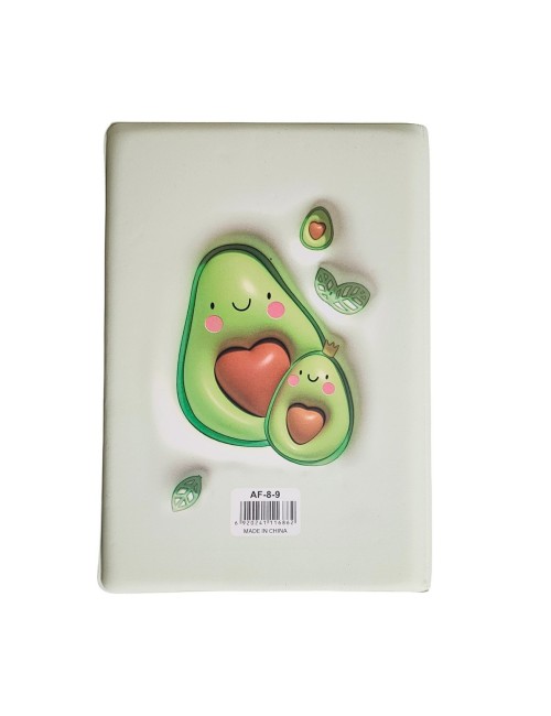 Agenda Anime Fruta 3d Diario Multicolor Unisex