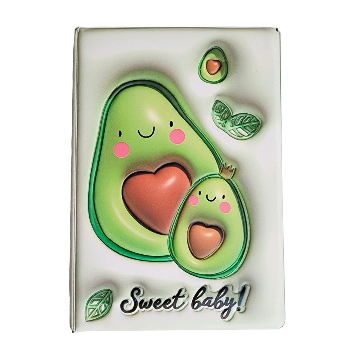Agenda Anime Fruta 3d Diario Multicolor Unisex