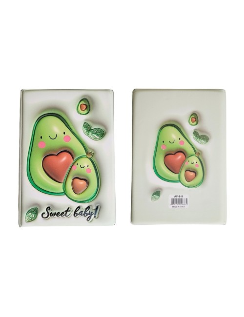 Agenda Anime Fruta 3d Diario Multicolor Unisex