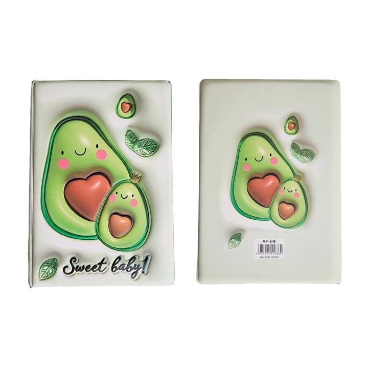 Agenda Anime Fruta 3d Diario Multicolor Unisex