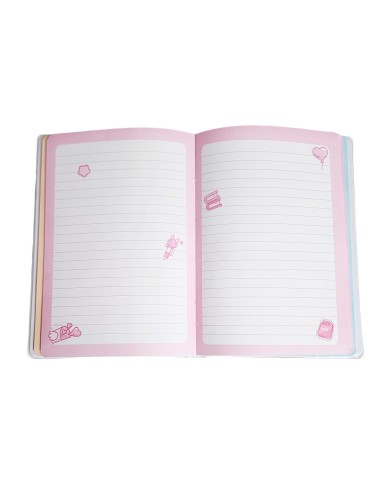 Agenda Anime Fruta 3d Diario Multicolor Unisex