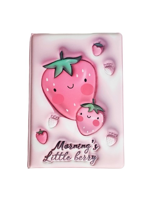 Agenda Anime Fruta 3d Diario Multicolor Unisex