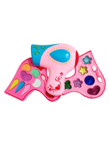 Kit De Maquillaje Para Niñas Juguete Princesas Secador
