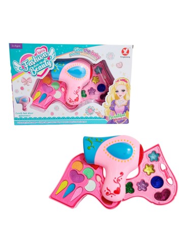 Kit De Maquillaje Para Niñas Juguete Princesas Secador