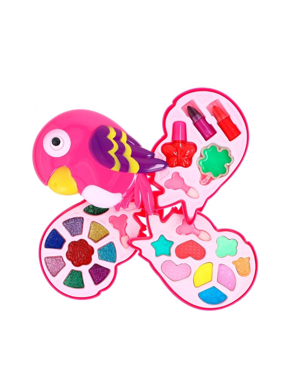 Kit De Maquillaje Para Niñas Juguete Princesas Loro