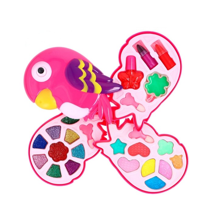 Kit De Maquillaje Para Niñas Juguete Princesas Loro