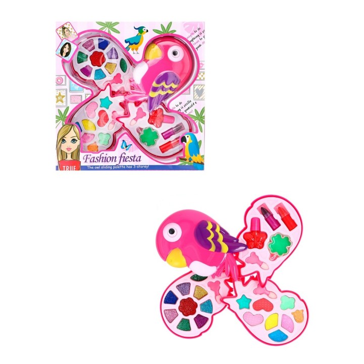 Kit De Maquillaje Para Niñas Juguete Princesas Loro