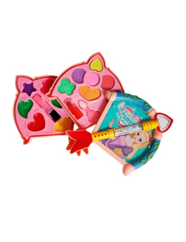 Kit De Maquillaje Para Niñas Juguete Princesas Cupido Arco