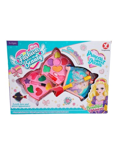 Kit De Maquillaje Para Niñas Juguete Princesas Cupido Arco