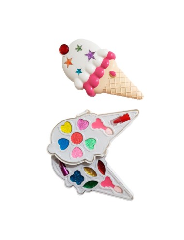Kit De Maquillaje Para Niñas Juguete Princesas Cono Colores