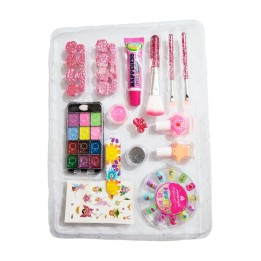 Juguete Kit Uñas Niñas Accesorios Esmaltes Lima Set Manicure