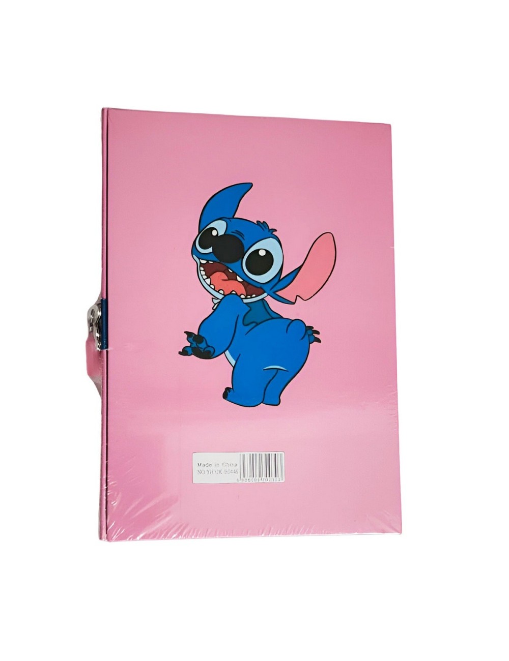 Agenda Libreta Diario Privado Stitch Aloha Llaves Y Candado