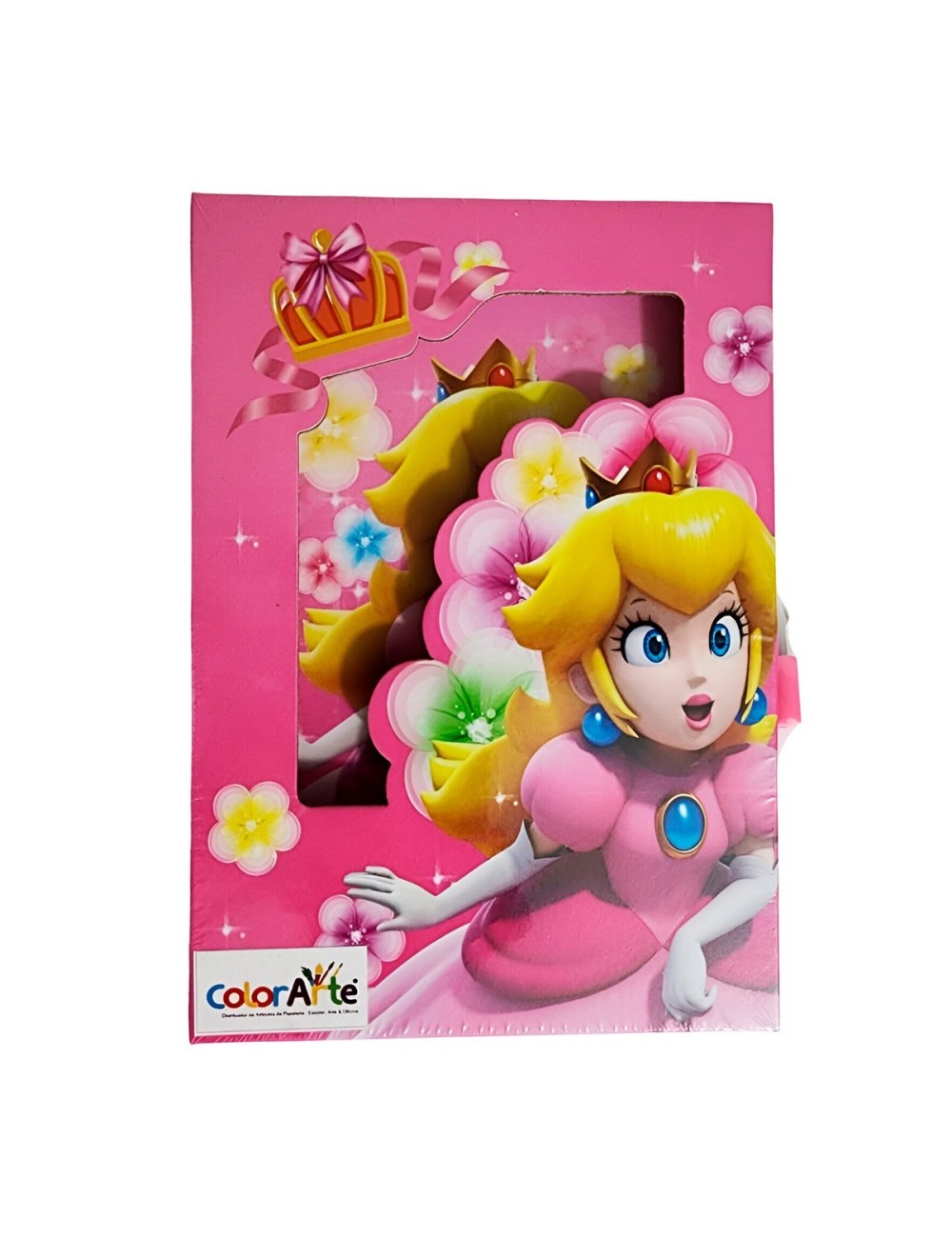 Agenda Libreta Diario Privado Princesa + Llaves Y Candado