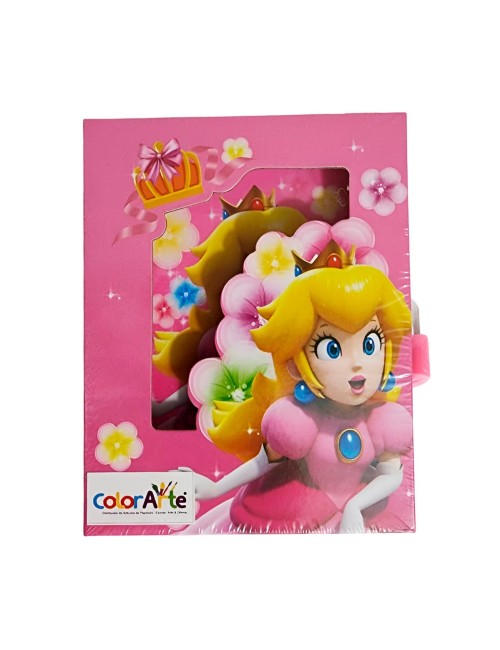 Agenda Libreta Diario Privado Princesa Llaves Y Candado