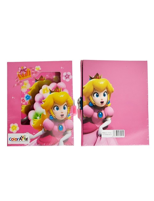 Agenda Libreta Diario Privado Princesa Llaves Y Candado