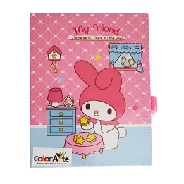 Agenda Libreta Diario Privado Melody Kawai+ Llaves Y Candado