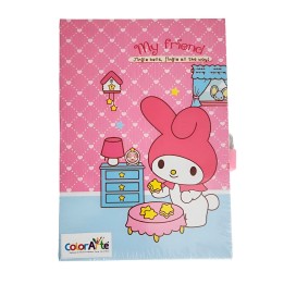 Agenda Libreta Diario Privado Melody Kawai Llaves Y Candado