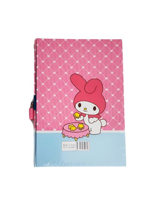 Agenda Libreta Diario Privado Melody Kawai Llaves Y Candado