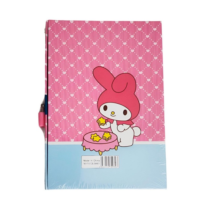 Agenda Libreta Diario Privado Melody Kawai Llaves Y Candado