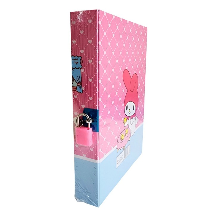 Agenda Libreta Diario Privado Melody Kawai Llaves Y Candado