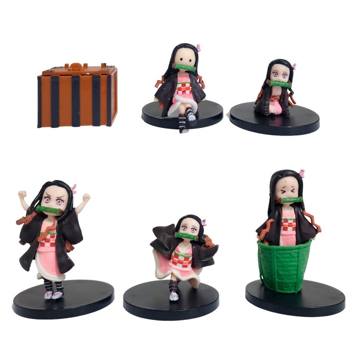 Figura Coleccionable Nezuko Kamado Demon Slayer Personajes