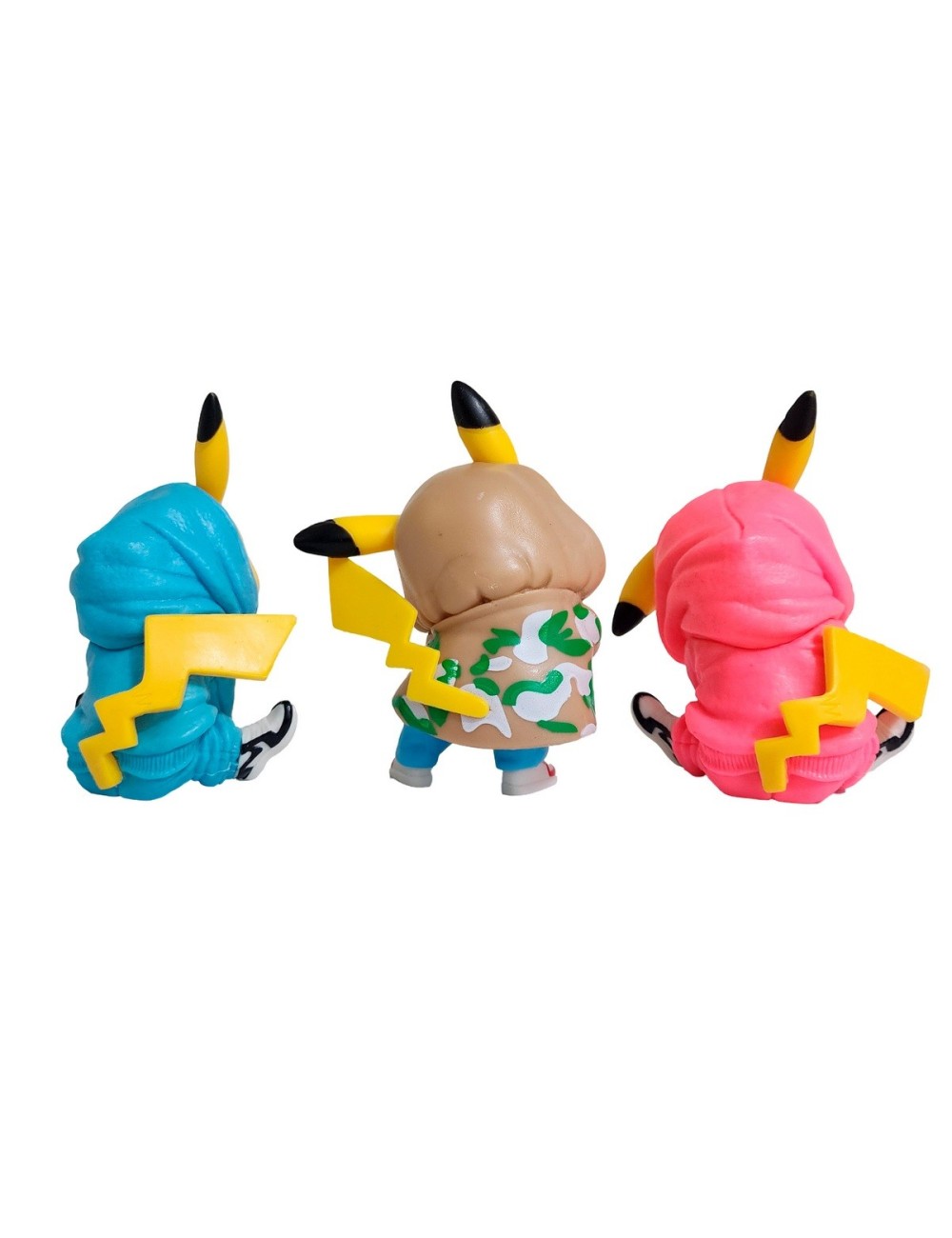 Figura Coleccionable Pokemon Pikachu Abrigo X 6 Personaje