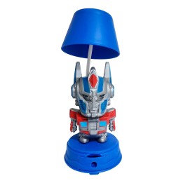 Lampara Robot Optimus Prime Transformers Escritorio Mesa