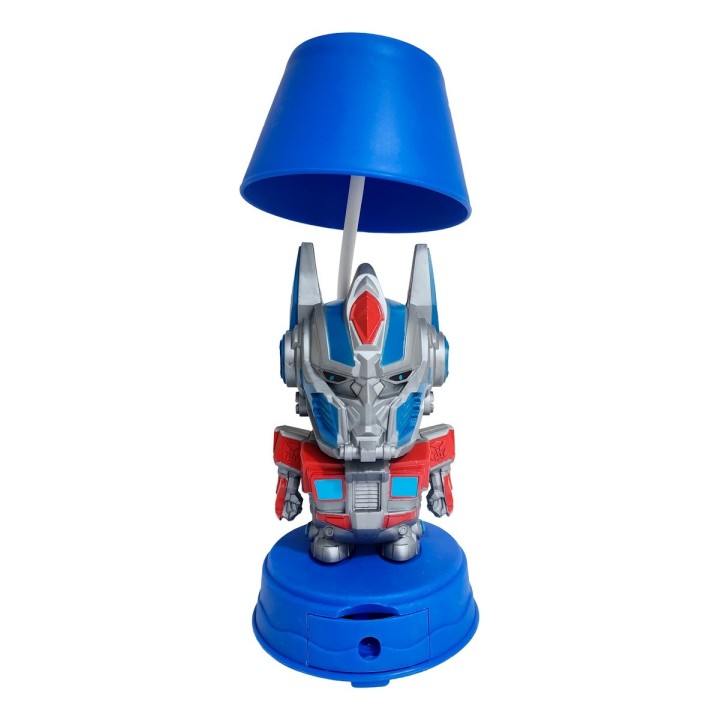 Lampara Robot Optimus Prime Transformers Escritorio Mesa