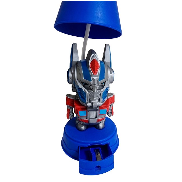 Lampara Robot Optimus Prime Transformers Escritorio Mesa