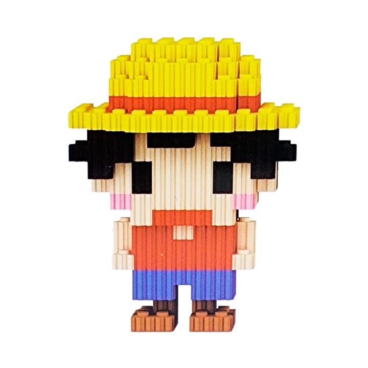 Luffy Sombrero Juguete Armable Armatodo Construcción Niños