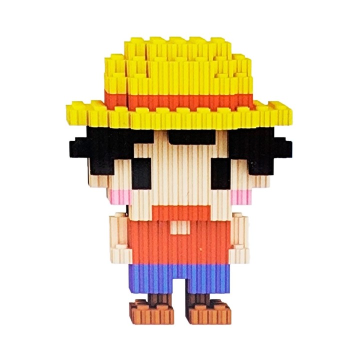 Luffy Sombrero Juguete Armable Armatodo Construcción Niños