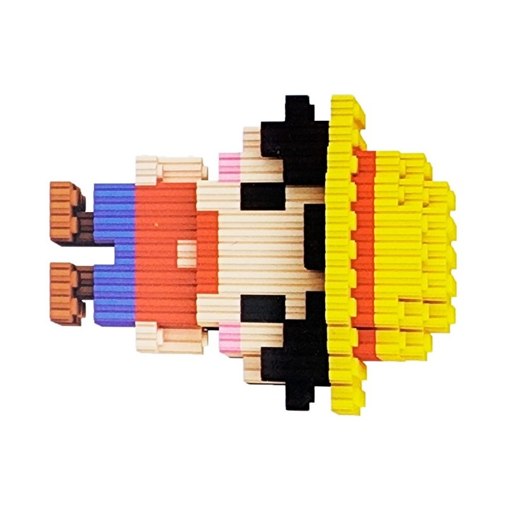 Luffy Sombrero Juguete Armable Armatodo Construcción Niños
