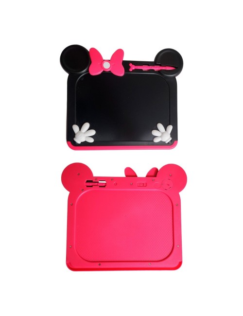 Tablero Mágico Lcd Colores Tabla Dibujo Minnie Mouse + Lapiz