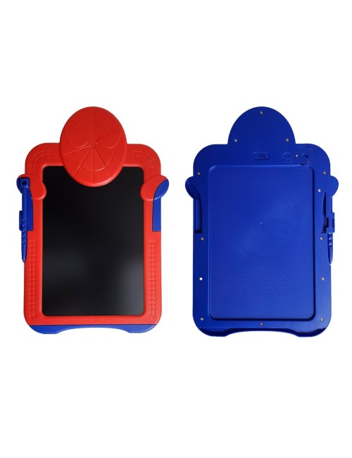 Tablero Mágico Lcd Colores Tabla Dibujo Spiderman + Lapiz
