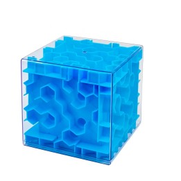 Cubo Laberinto 3d Mágico Juego Didáctico Aprendizaje X 4 Und