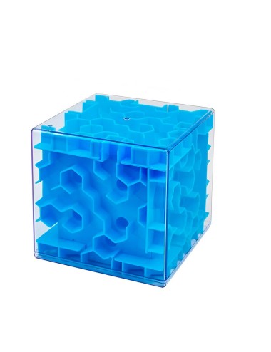 Cubo Laberinto 3d Mágico Juego Didáctico Aprendizaje X 4 Und