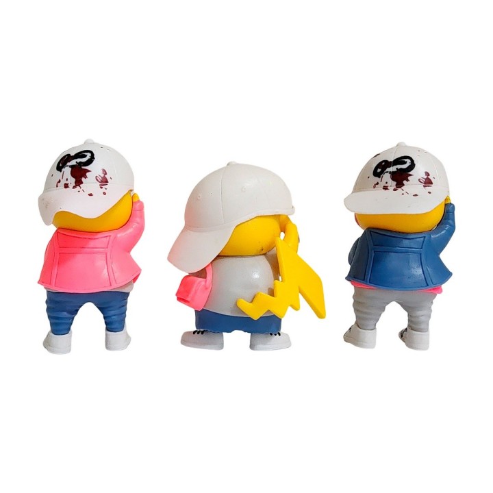 Figura Coleccionable Pokemon Pikachu Gorro X 6 Personaje