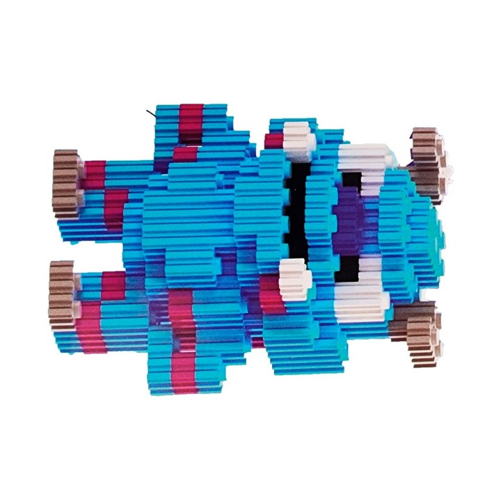 Monster Anime Juguete Armable Armatodo Construcción Niños