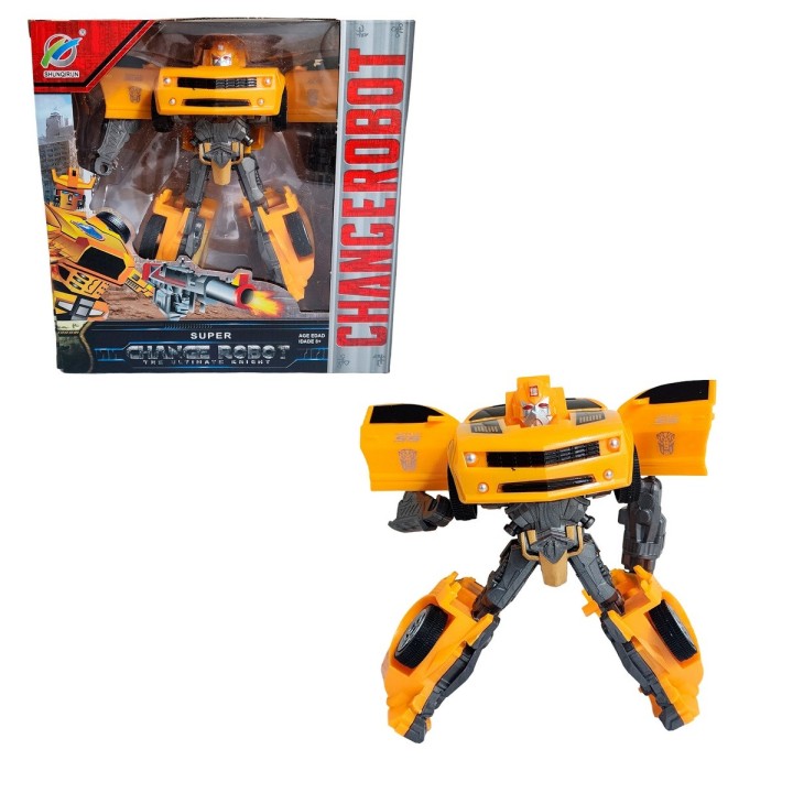 Mini Bumblebee Carro Transformer Coleccionable Transformable